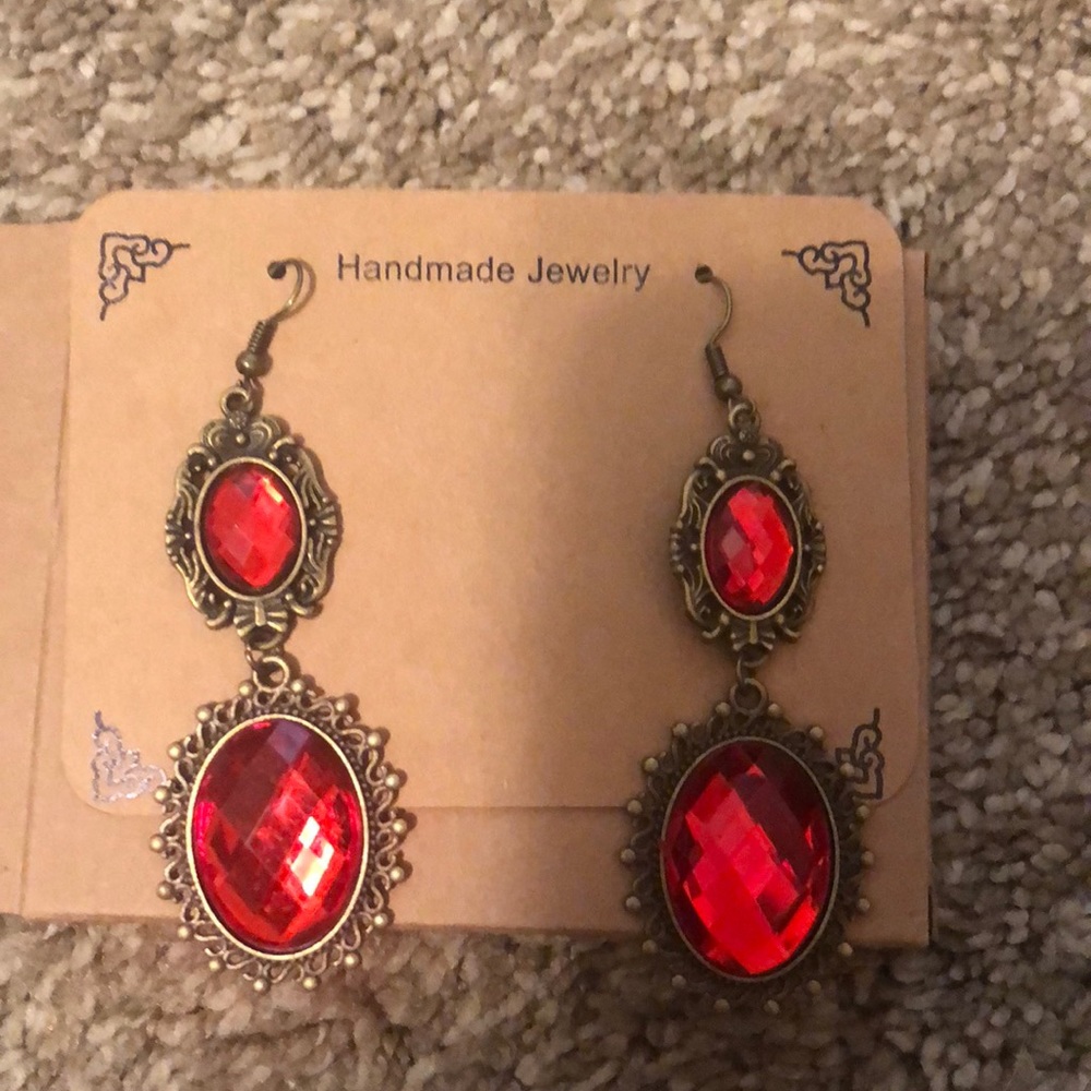 Red Earrings